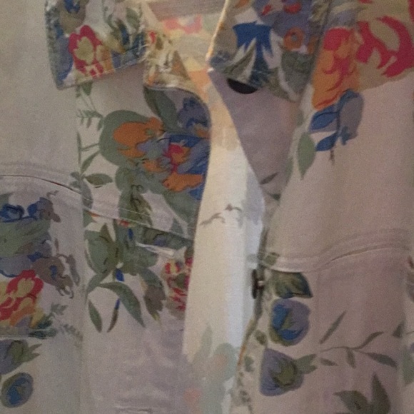 Pretty Summer Jean Jacket SIZE 1X  NEW - Picture 6 of 7